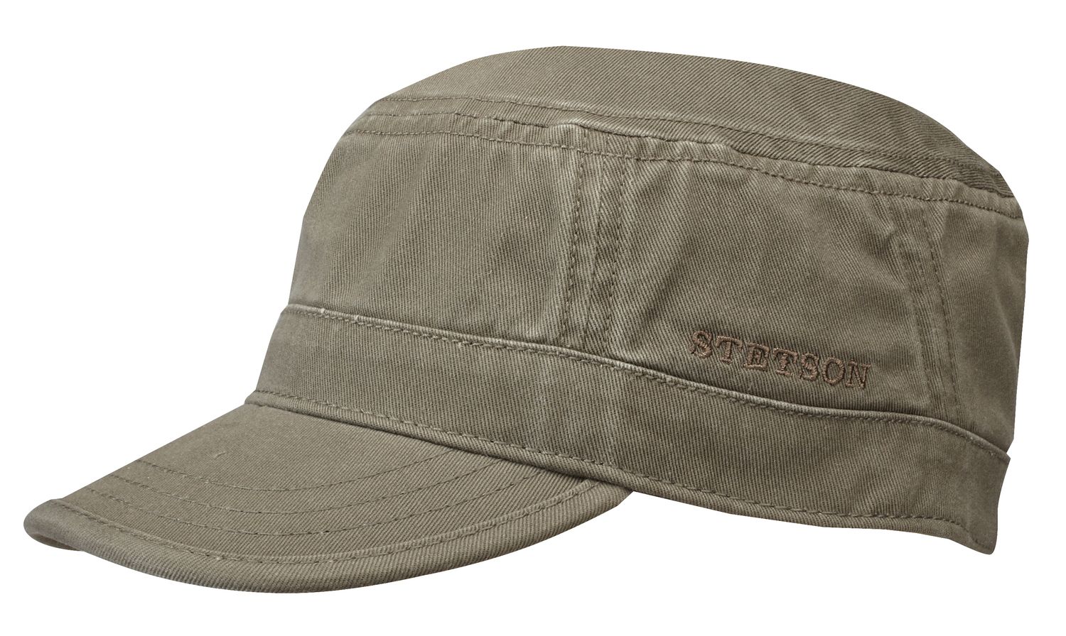 Stetson Army Cap mit UV-Schutz 40+ aus Baumwolle von Stetson