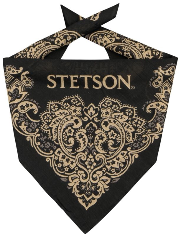 Stetson Bandana - Bandana Cotton - schwarz von Stetson