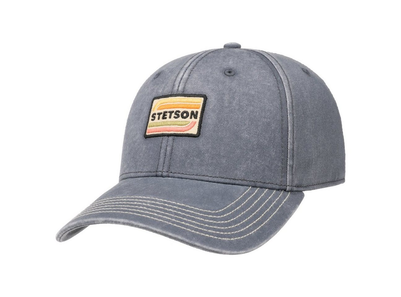 Stetson Baseball Cap (1-St) Basecap Metallschnalle von Stetson