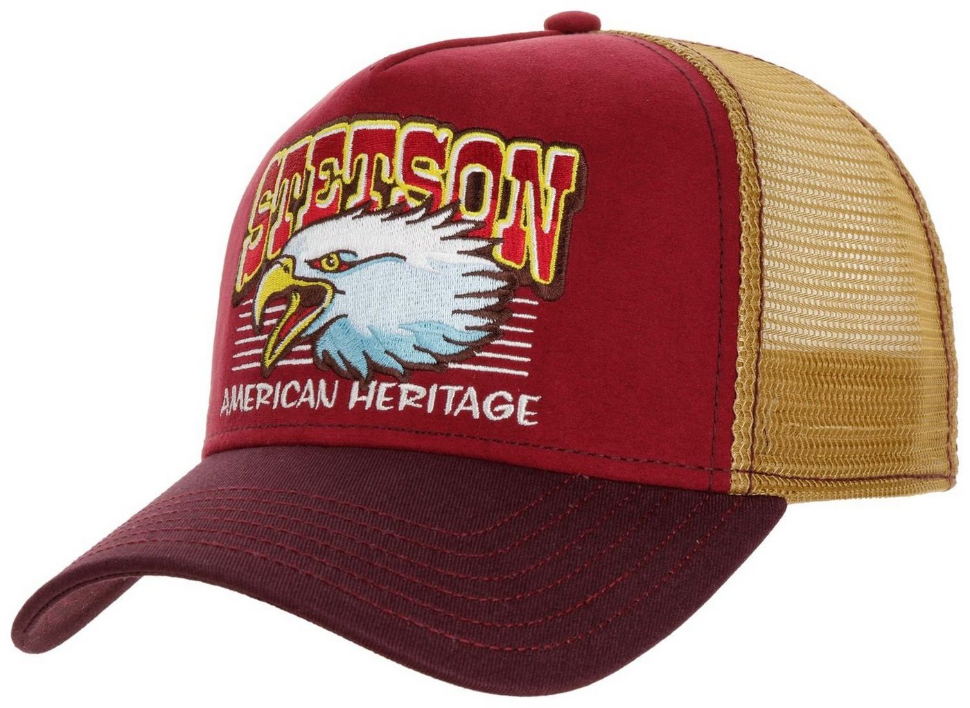 Stetson Baseball Cap Baseball-Cap Eagle Head mit Netzeinsatz von Stetson