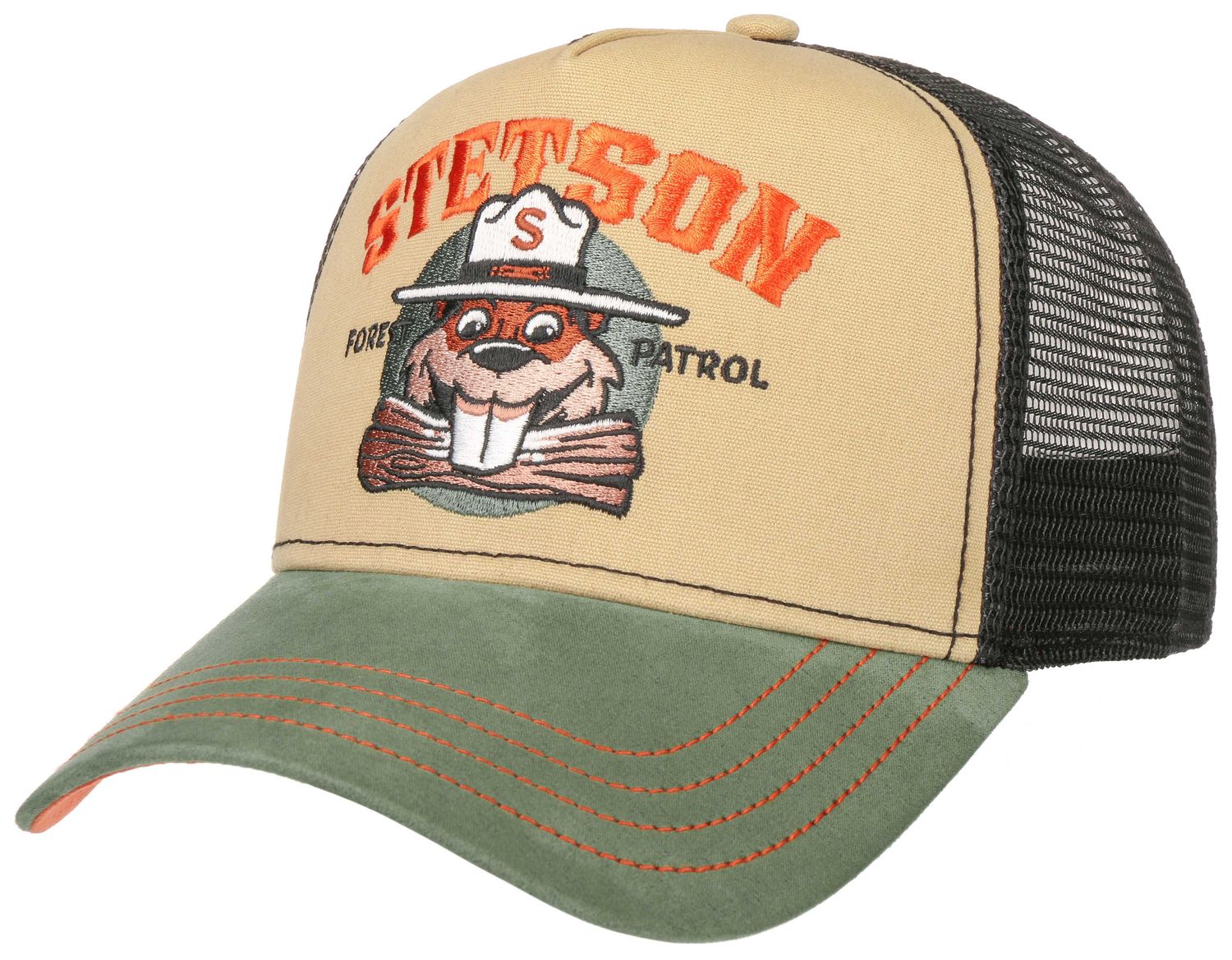 Stetson Baseball Cap Mesh Cap Forest Patrol von Stetson