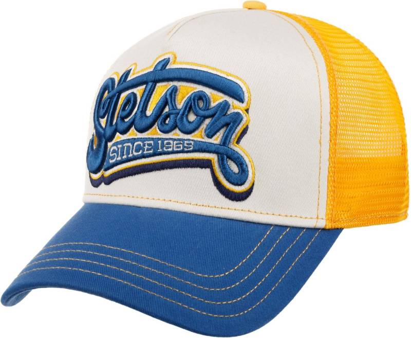 Stetson Baseball Cap Trucker Cap Logo-Lettering mit Netzeinsatz von Stetson