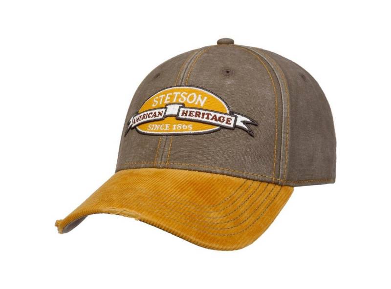 Stetson Baseball Cap (1-St) Basecap Metallschnalle von Stetson