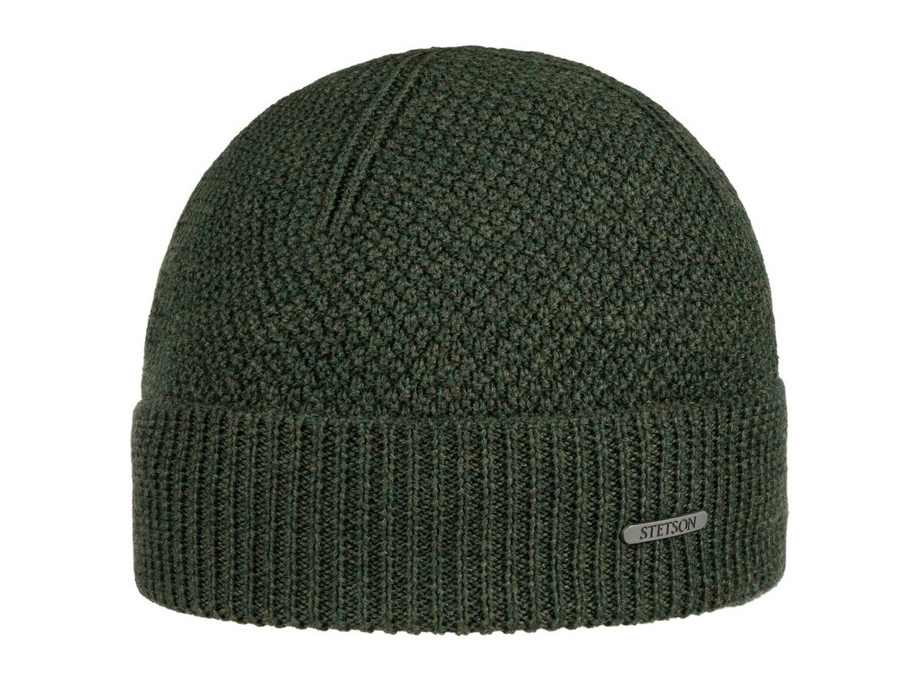 Stetson Beanie (1-St) Beanie mit Umschlag, Made in Italy von Stetson