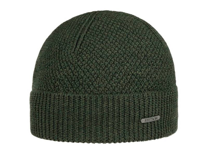 Stetson Beanie (1-St) Beanie mit Umschlag, Made in Italy von Stetson