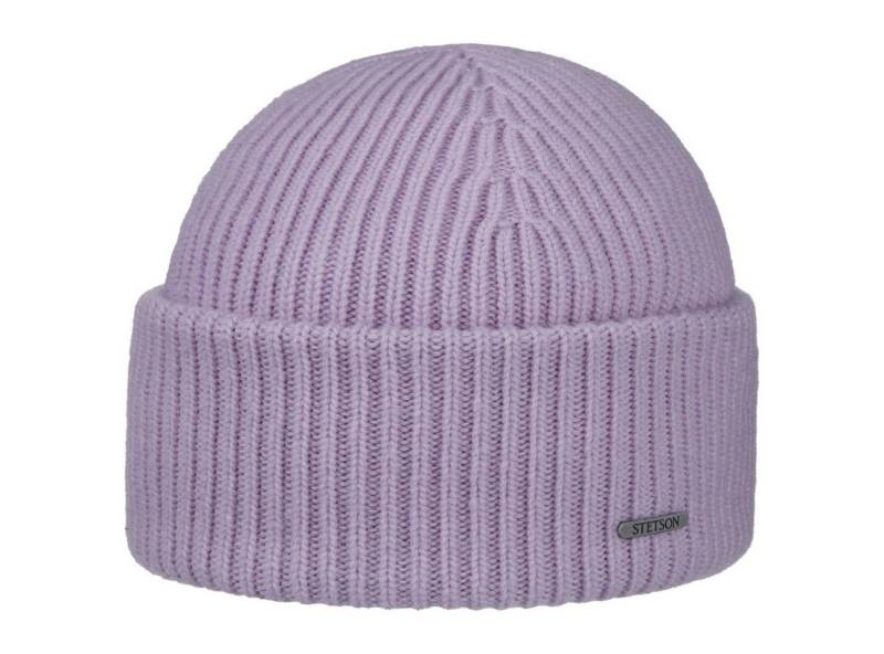 Stetson Beanie (1-St) Mütze mit Umschlag, Made in Italy von Stetson
