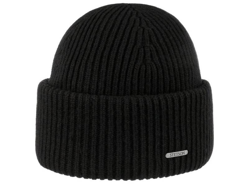 Stetson Beanie (1-St) Mütze mit Umschlag, Made in Italy von Stetson