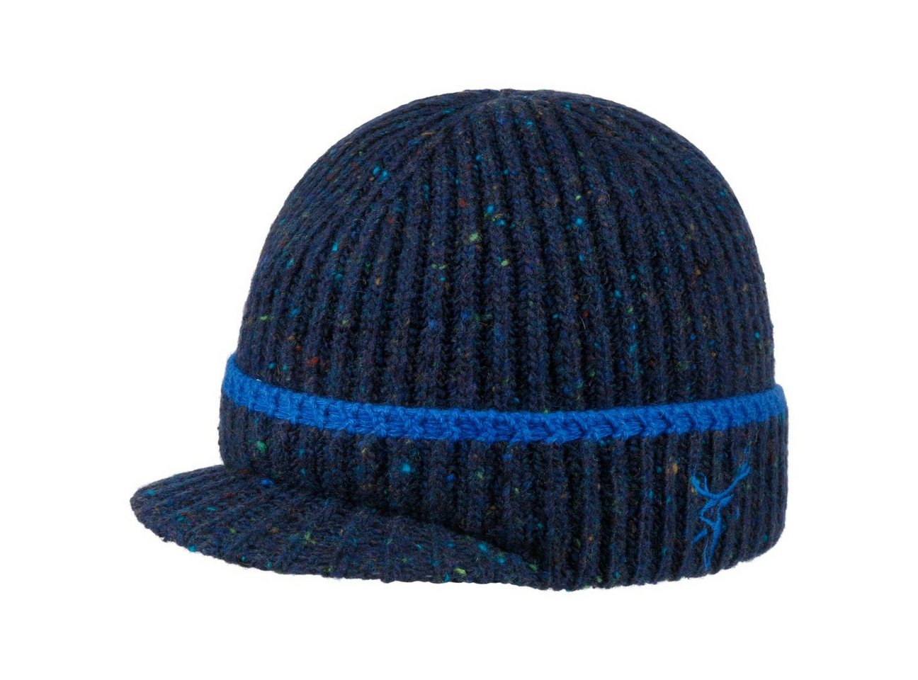 Stetson Beanie (1-St) Strickmütze mit Umschlag, Made in Italy von Stetson