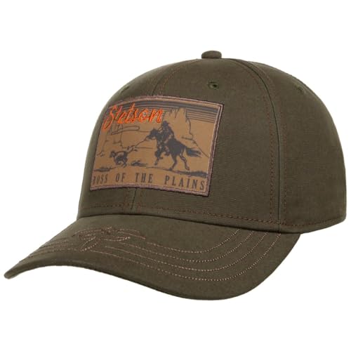 Stetson Boss of The Plains Cap Basecap Baseballcap Baumwollcap Herren - Snapback, mit Schirm Frühling-Sommer Herbst-Winter Frühjahr Sommer Herbst Winter - One Size Oliv Stetson Boss of The Plains Cap Basecap Baseballcap Baumwollcap Herren - Snapback, mit Schirm Frühling-Sommer Herbst-Winter Frühjahr Sommer Herbst Winter - One Size Oliv von Stetson