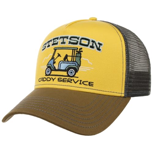Stetson Caddy Service Trucker Cap Herren Sommer Winter braun-grau One Size von Stetson