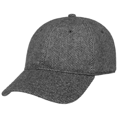 Stetson Cashmere Cap Baseballcap Strapback Herren Kaschmircap Basecap dunkelgrau One Size von Stetson