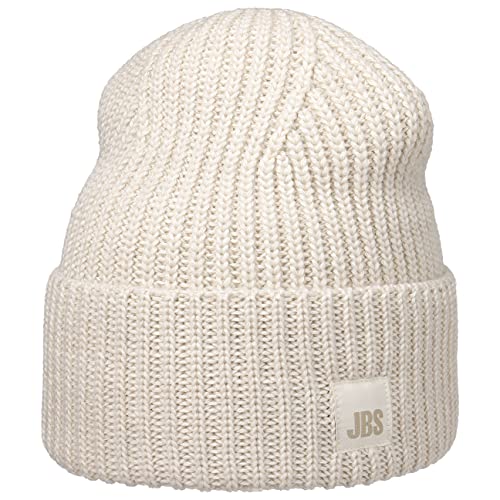 Stetson Classic Umschlagmütze Strickmütze Beanie Wintermütze Wollmütze Damen/Herren - Made in Italy mit Umschlag, Umschlag Herbst-Winter - One Size cremeweiß von Stetson