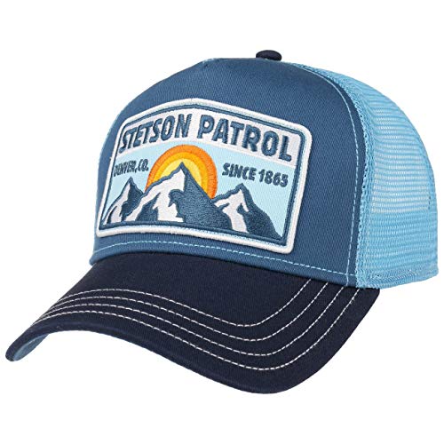 Stetson Endurance Trucker Cap Snapback Baumwolle One Size Sommer Winter blau One Size von Stetson
