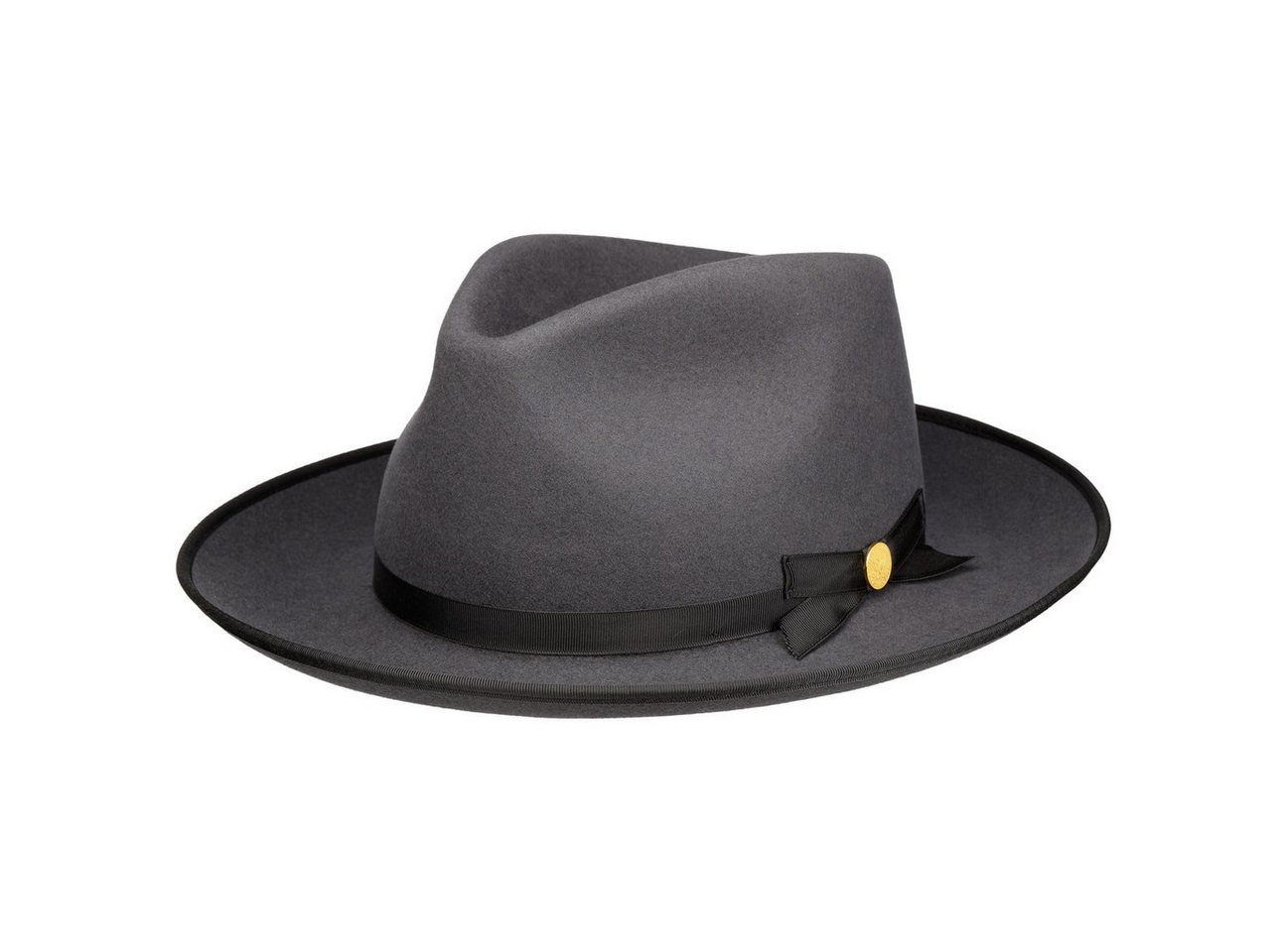 Stetson Filzhut (1-St) Filzhut mit Ripsband, Made in the EU von Stetson