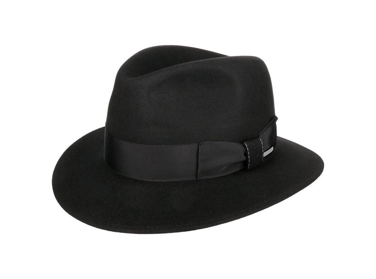 Stetson Filzhut (1-St) Filzhut mit Ripsband, Made in the EU von Stetson
