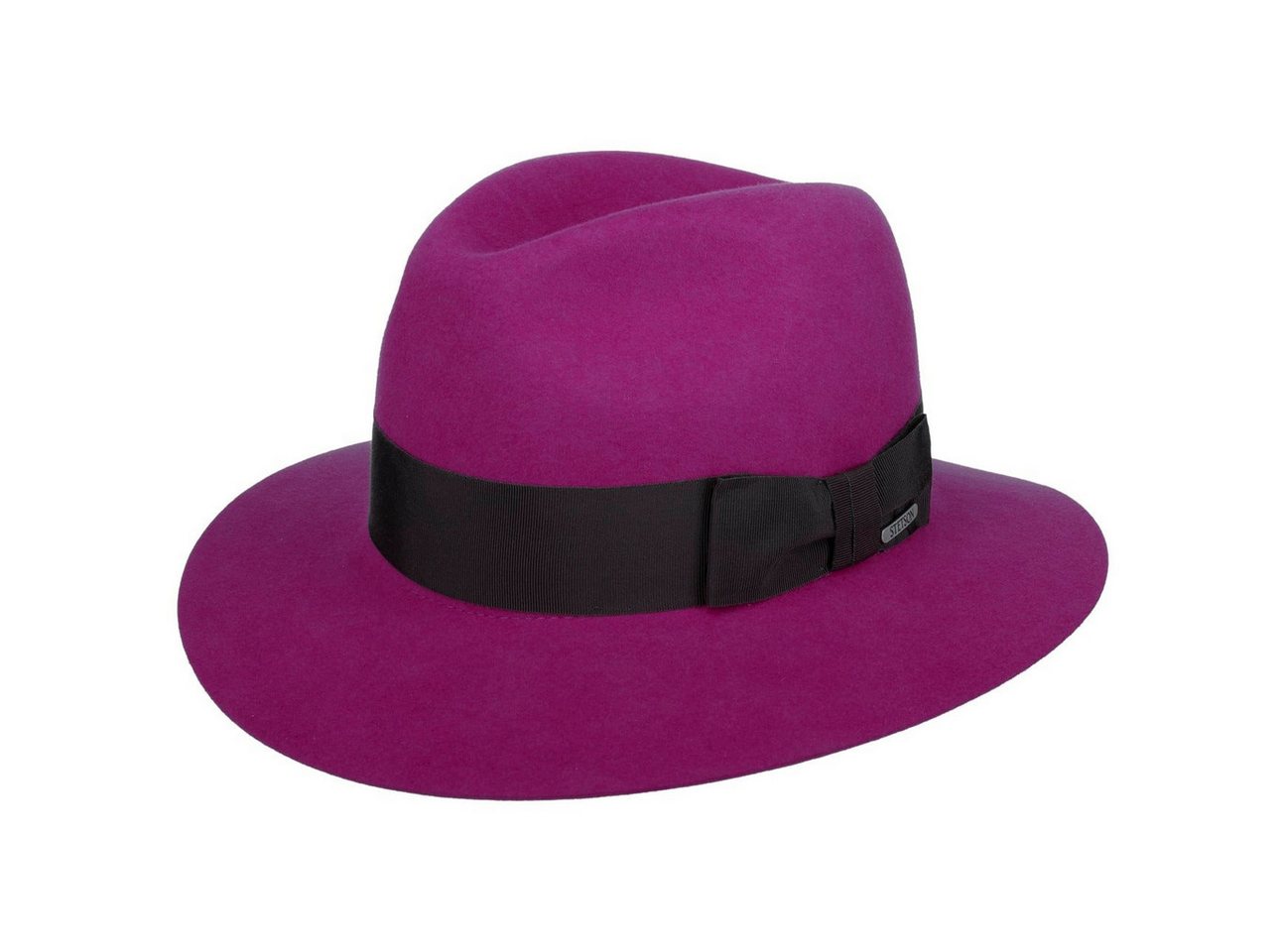 Stetson Filzhut (1-St) Traveller mit Ripsband, Made in the EU von Stetson