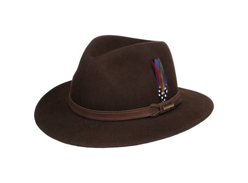 Stetson Filzhut (1-St) Wollfilzhut mit Lederband, Made in the EU von Stetson