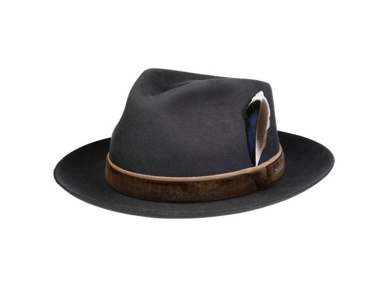 Stetson Filzhut (1-St) Wollfilzhut mit Ripsband von Stetson