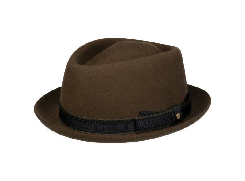Stetson Filzhut (1-St) Wollfilzhut mit Ripsband von Stetson