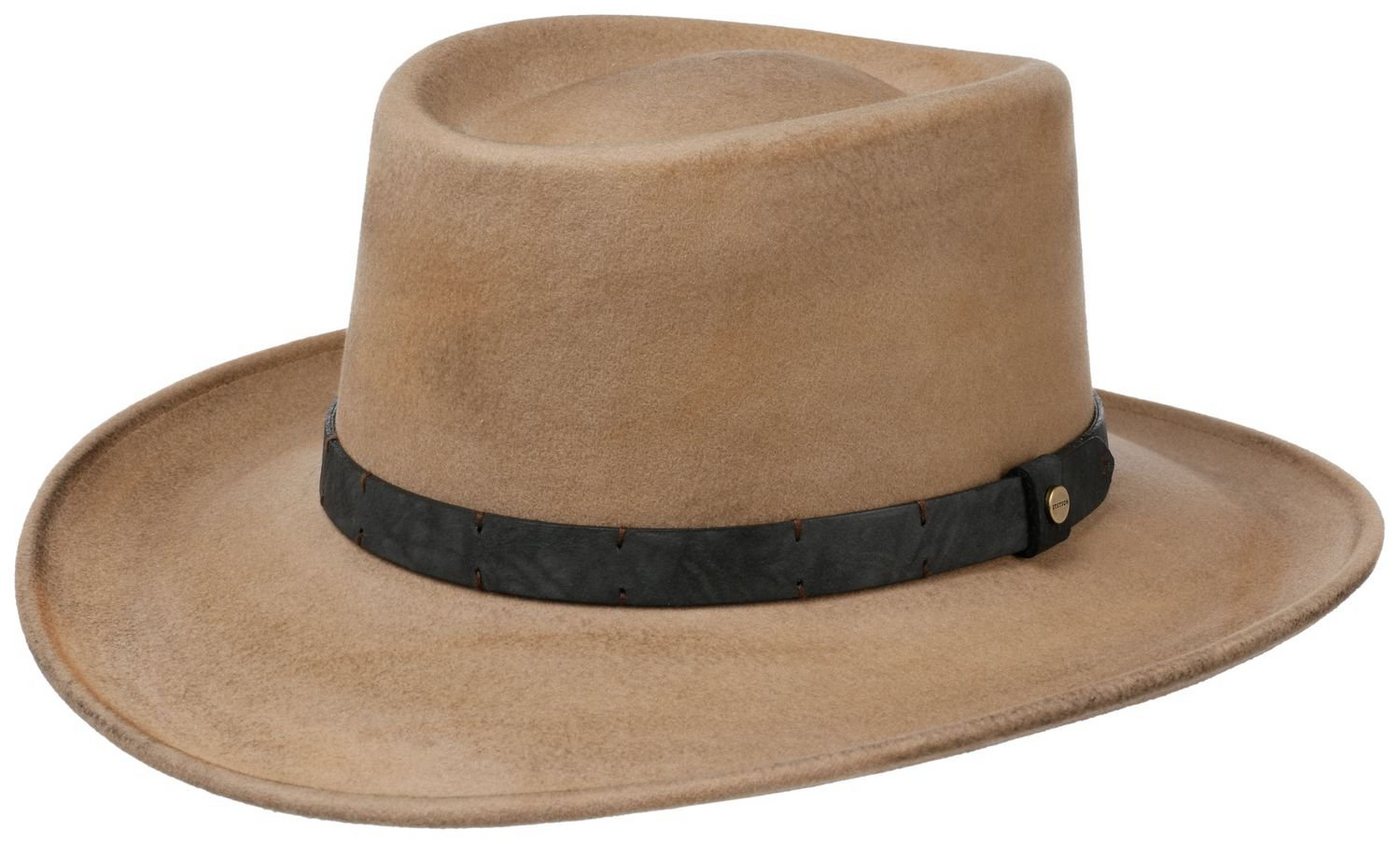 Stetson Filzhut Gambler Wollfilzhut Vintage Look von Stetson