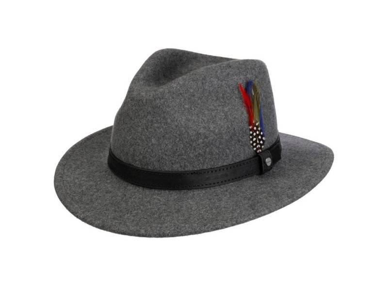 Stetson Filzhut Rincova Wool-Mix Traveller mit Leder-Hutband von Stetson