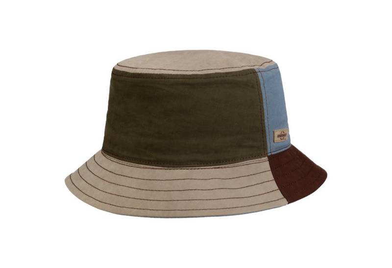 Stetson Fischerhut Bucket Waxed Cotton Color Block von Stetson