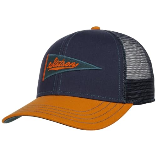 Stetson Flag Trucker Cap Basecap Baseballcap Truckercap Meshcap Herren - Snapback, mit Schirm, Schirm Frühling-Sommer Herbst-Winter Frühjahr Sommer Herbst Winter - One Size blau-orange Stetson Flag Trucker Cap Basecap Baseballcap Truckercap Meshcap Herren - Snapback, mit Schirm, Schirm Frühling-Sommer Herbst-Winter Frühjahr Sommer Herbst Winter - One Size blau-orange von Stetson