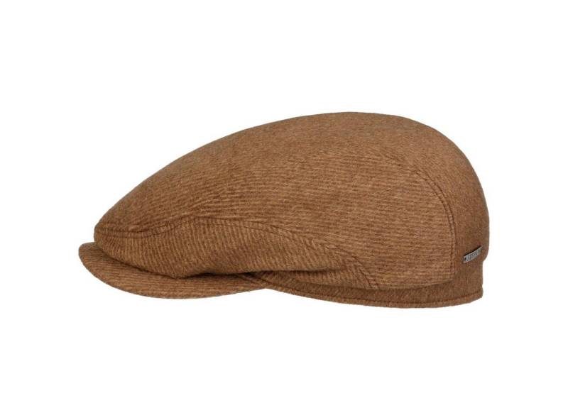 Stetson Flat Cap (1-St) Schirmmütze mit Schirm, Made in Germany von Stetson
