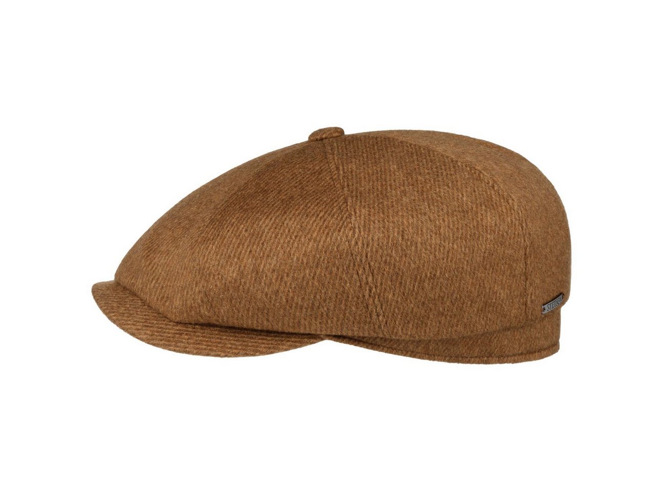 Stetson Flat Cap (1-St) Schirmmütze mit Schirm, Made in Germany von Stetson
