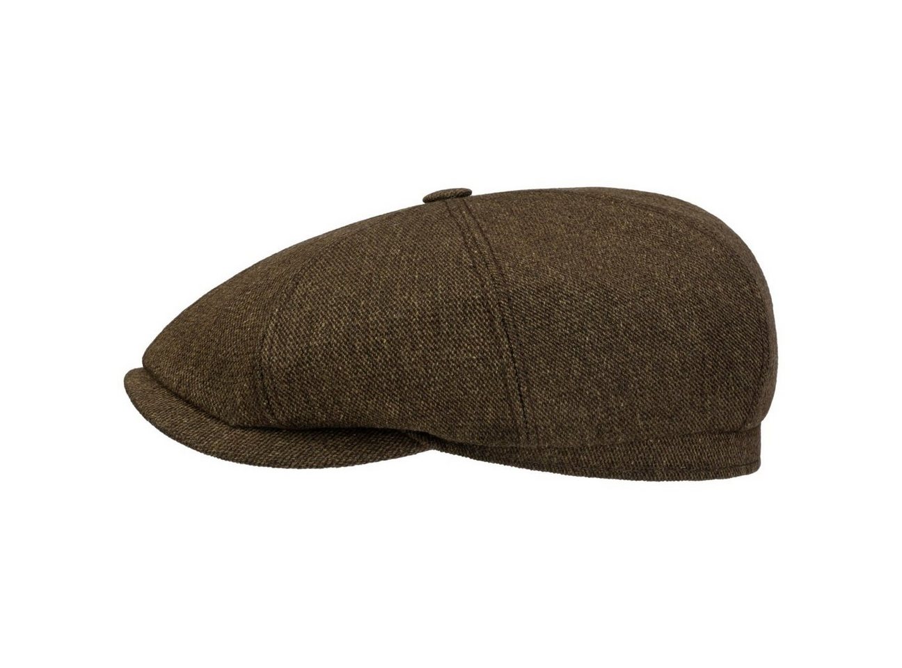 Stetson Flat Cap (1-St) Schirmmütze mit Schirm, Made in Germany von Stetson