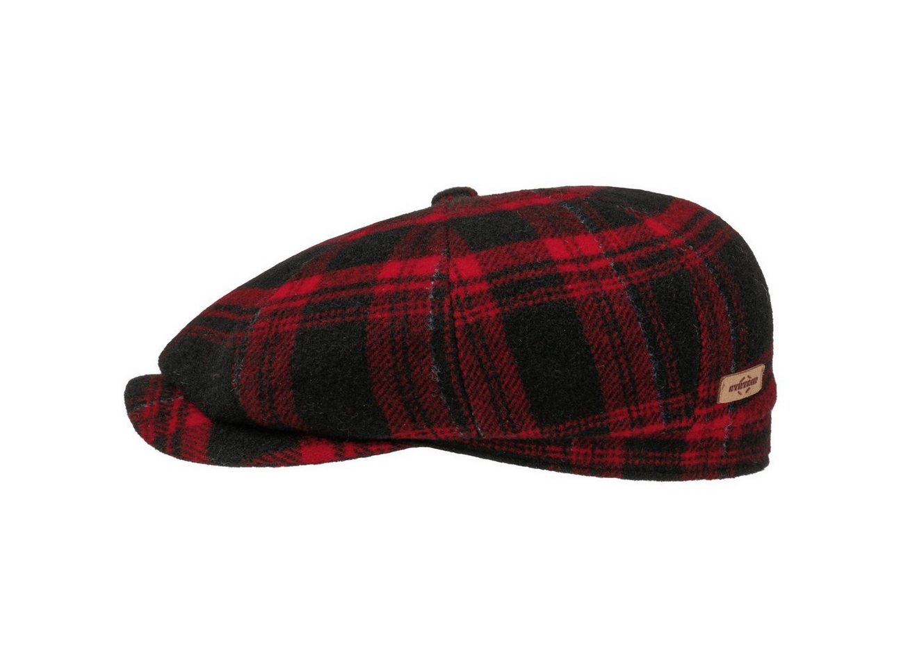 Stetson Flat Cap (1-St) Schirmmütze mit Schirm von Stetson