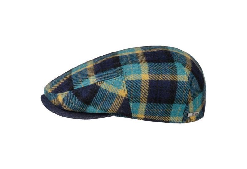 Stetson Flat Cap Kent Genola Check Wool von Stetson