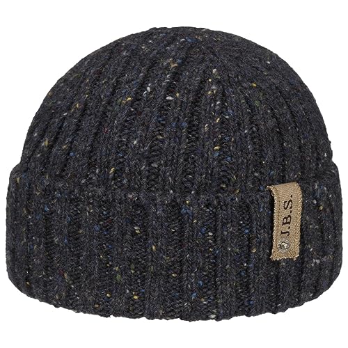 Stetson Hantsport Donegal Wollmütze - Strickmütze - Umschlagmütze - Herbst/Winter - Für Herren - Made in Italy dunkelblau One Size von Stetson
