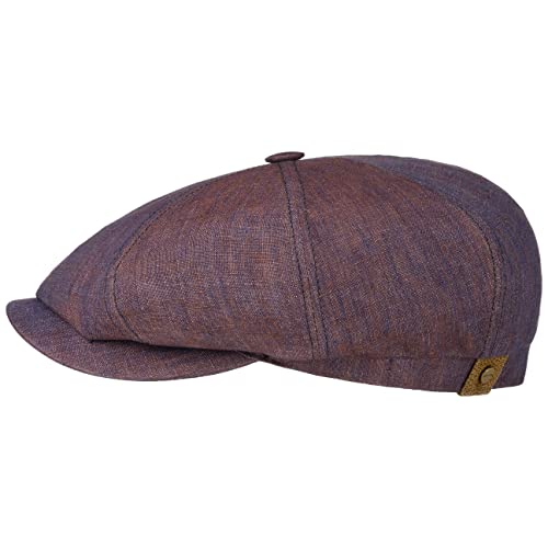 Stetson Hatteras Leinen Balloncap Leinencap Leinenmütze (61 cm - Pflaume) von Stetson