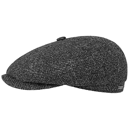 Stetson Hatteras Shetland Wool Flatcap - Schirmmütze Herren - Schiebermütze aus Wolle - Innen mit Baumwolle gefüttert - Herrencap Herbst/Winter anthrazit 58 cm Stetson Hatteras Shetland Wool Flatcap - Schirmmütze Herren - Schiebermütze aus Wolle - Innen mit Baumwolle gefüttert - Herrencap Herbst/Winter anthrazit 58 cm von Stetson