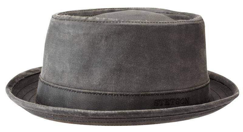 Stetson Hut - Pork Pie CO/PES - schwarz von Stetson