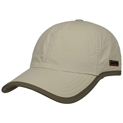 Stetson Kitlock Outdoor Baseballcap Damen/Herren - Sommercap Nylon wasserabweisend - Sonnencap mit UV-Schutz 40+ - Basecap mit Coolmax-Schweißband - Outdoorcap Frühjahr/Sommer beige M (56-57 cm) von Stetson