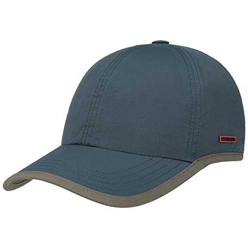 Stetson Kitlock Outdoor Baseballcap Damen/Herren - Sommercap Nylon wasserabweisend - Sonnencap mit UV-Schutz 40+ - Basecap mit Coolmax-Schweißband - Outdoorcap Frühjahr/Sommer blau L (58-59 cm) von Stetson