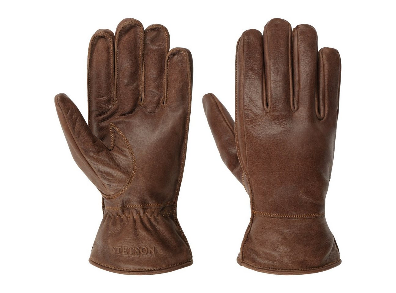 Stetson Lederhandschuhe (1-St) Handschuhe mit Futter von Stetson
