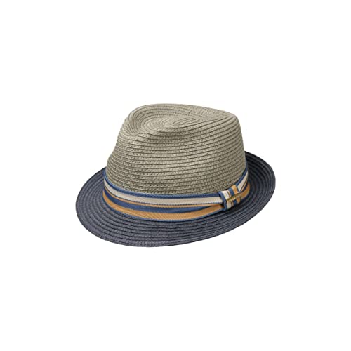 Stetson Licano Trilby Strohhut Toyo UV-Schutz 40 Dunkelblau M Herren Sommer von Stetson