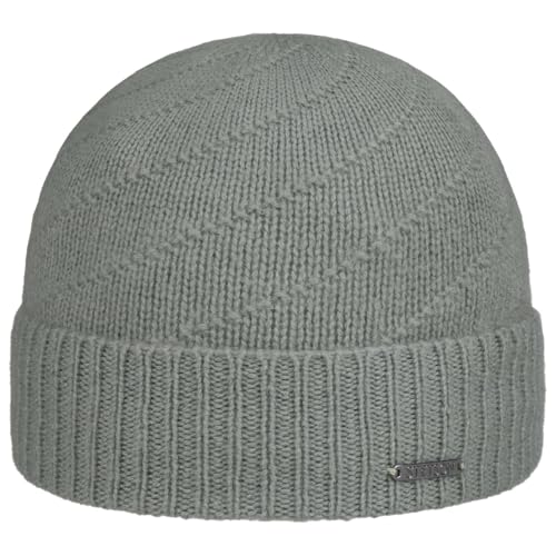 Stetson Mayville Beanie Umschlagmütze Kaschmir Winter Mint One Size von Stetson