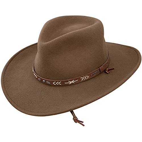 Stetson Men's Santa Fe Crushable Wool Hat - 7 1/2 - Driffwo von Stetson