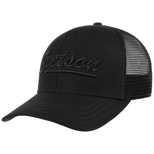 Stetson Monochrome Trucker Cap Basecap Herren Sommer Winter schwarz One Size Stetson Monochrome Trucker Cap Basecap Herren Sommer Winter schwarz One Size von Stetson