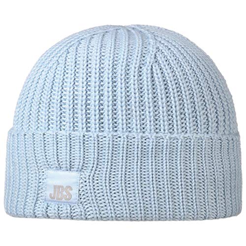 Stetson Morton Strickmütze Damen Herren Made in Italy Winter Beanie Wollmix Umschlagmütze Einfarbig Herbst Winter hellblau One Size von Stetson
