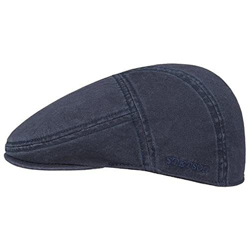 Stetson Paradise Cotton Flat Cap (Baumwolle), leichte Flatcap für Damen und Herren, geeignet als Sommermütze und Wintermütze, Mütze in verschiedenen Größen und Farben von Stetson