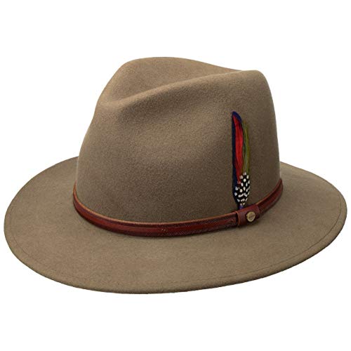 Stetson Rantoul Wollfilz Traveller Wollfilzhut Wollhut (XL (60-61 cm) - Oliv) von Stetson