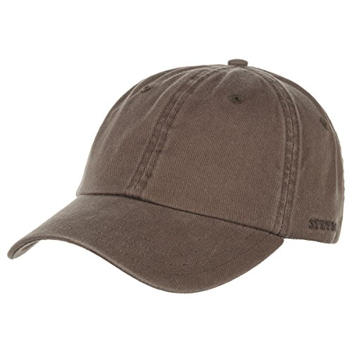 Stetson Rector Baseballcap mit UV-Schutz aus Baumwolle - Braun (6) - One Size von Stetson