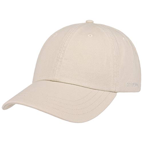 Stetson Rector Basecap - Cap für Damen/Herren - Sonnenschutz-Cap aus Baumwolle (UV-Schutz 40+) - Baumwollcap größenverstellbar (55-60 cm) - Baseballcap Sommer/Winter Hellbeige One Size von Stetson