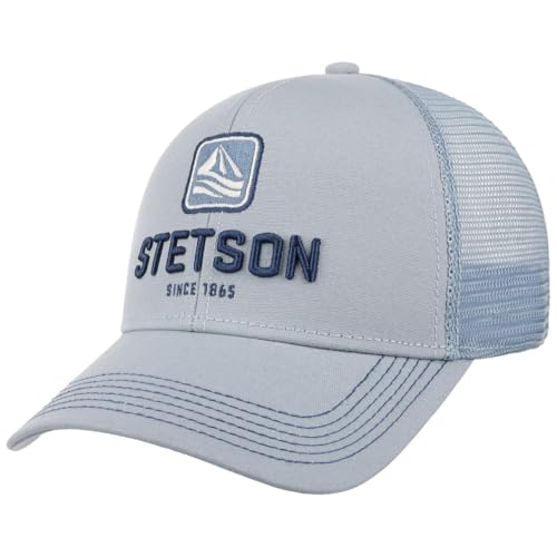 Stetson Sailing Trucker Cap Herren Sommer hellblau One Size von Stetson