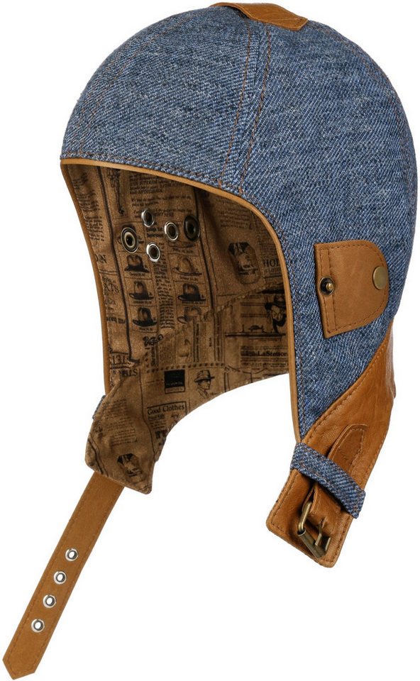 Stetson Schiebermütze Convertible Cap Linen/Lamb Nappa von Stetson